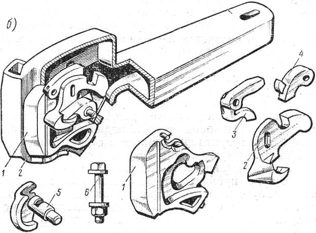 Основные части корпуса автосцепки са 3